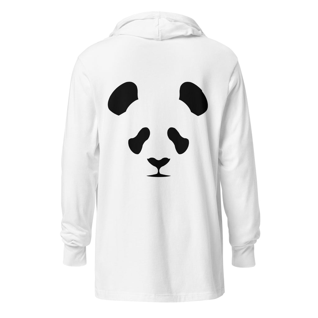 Panda Love White Lightweight Hoodie