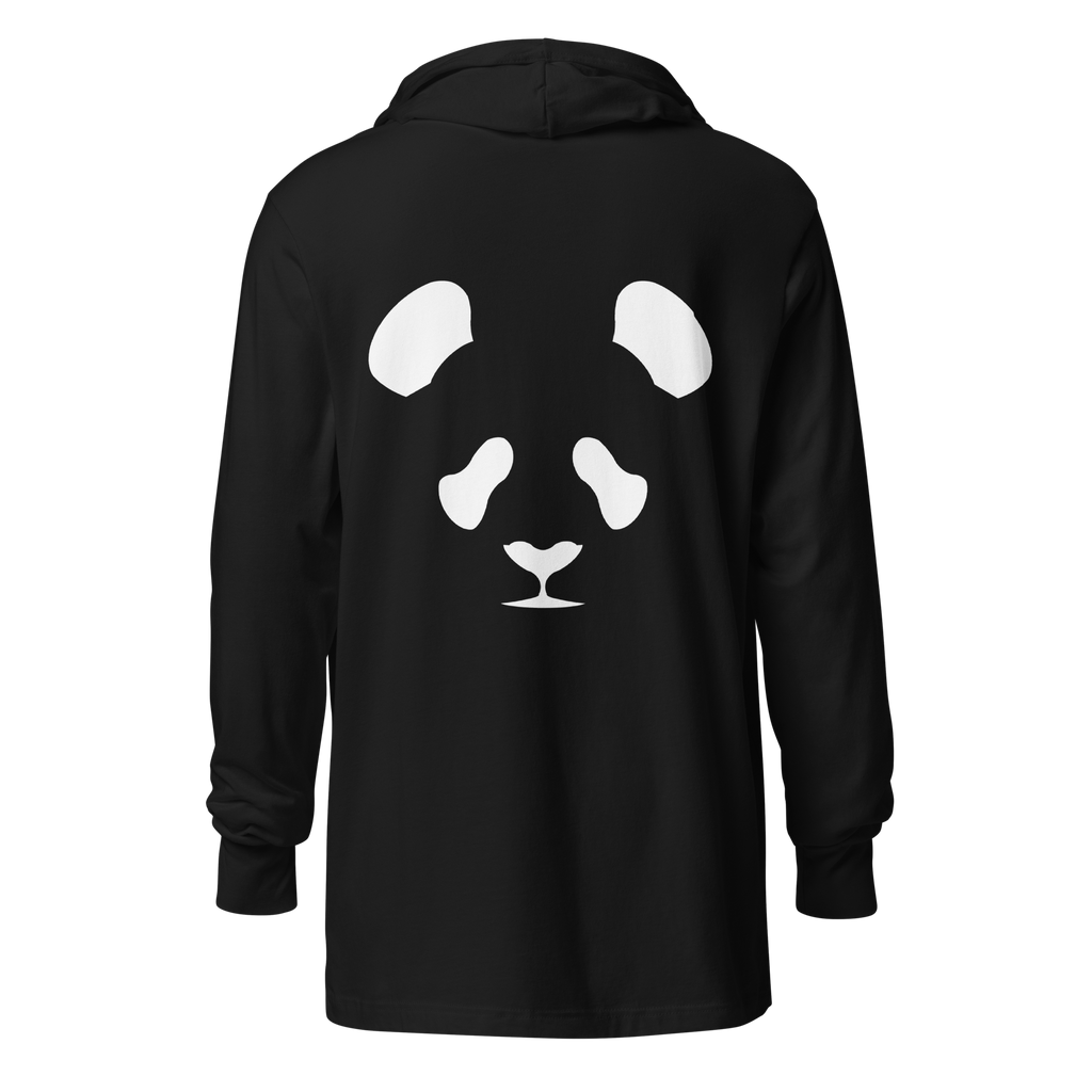 Panda Love Hoodie Black
